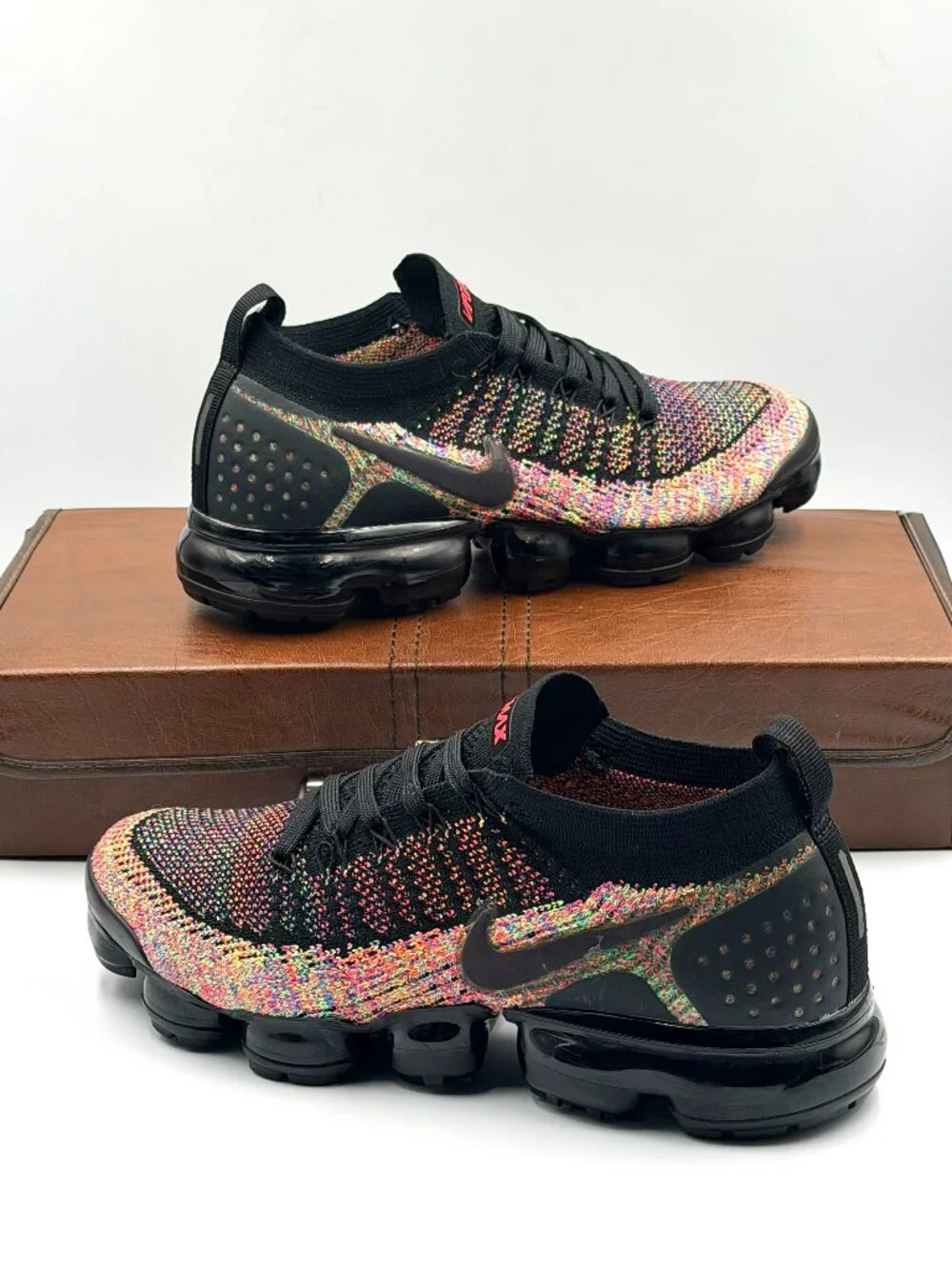 Nike Air VaporMax Flyknit 2 'Black Multicolor'